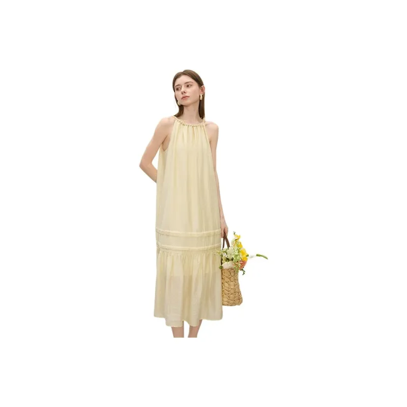 FANSILANEN Camisoles Women's Ice Sand Yellow-0