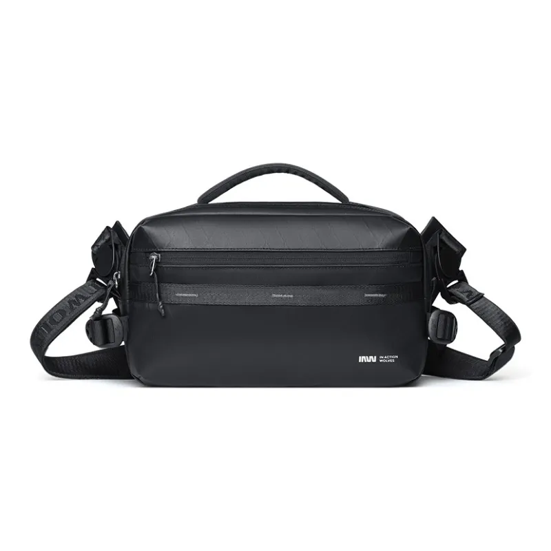 SEPTWOLVES Fabric Crossbody Bag Regular Unisex Black-0
