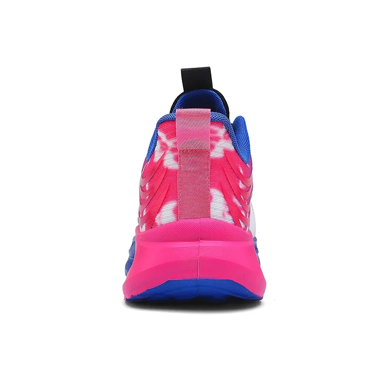 WARRIOR Running Shoes Men Low Top White/Blue/Purple-3