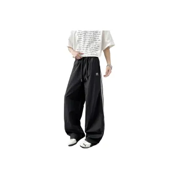 SOCKKEY Casual Pants Unisex Black
