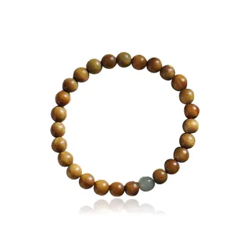 BNNYW Green Sandalwood Bracelets Unisex