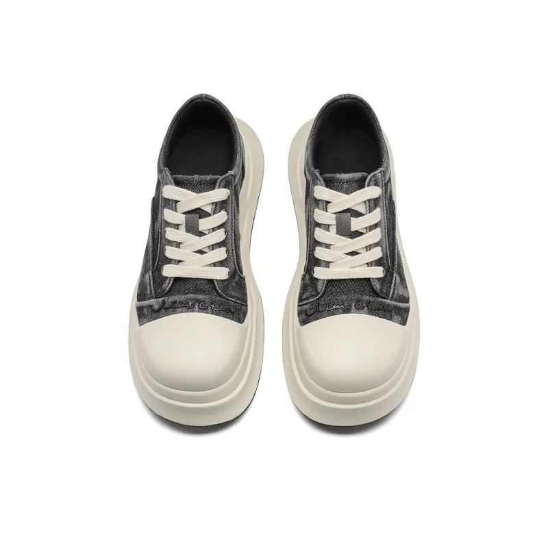 PAVEA Height Increasing Low Top Skateboard Shoes Unisex-6