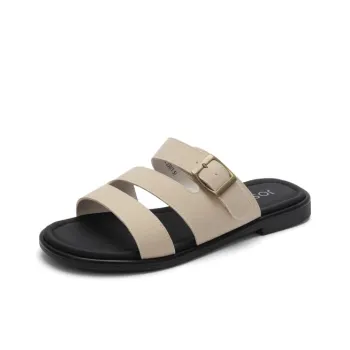 JOSINY Slide Slippers Women's Ecru