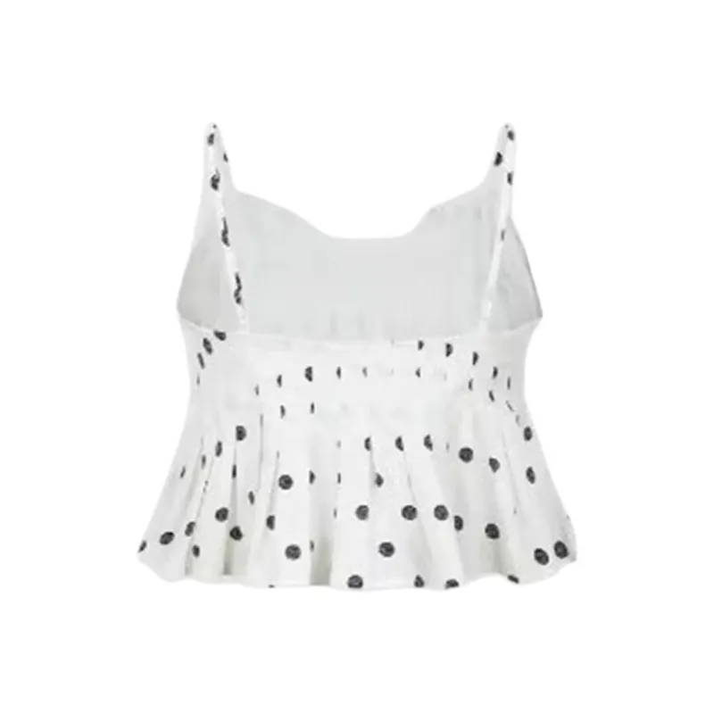 URBAN REVIVO Camisoles Women's Raw White Print-1