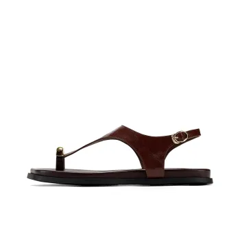 GG CC Flat One Strap Sandals Women's