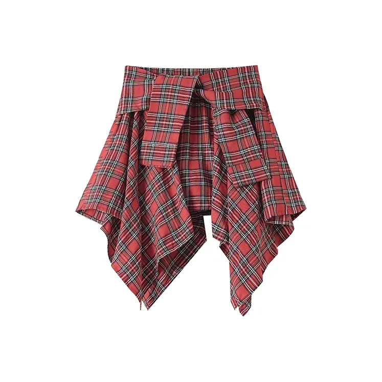 MPOX Casual Short Skirts Women's-3