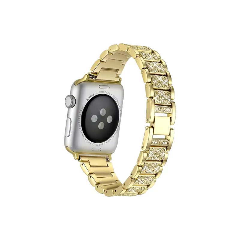 KVZUVUU Apple Compatibility Watch Band Metal-5