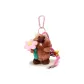 Little Pink Floral-Dark Brown Groundhog