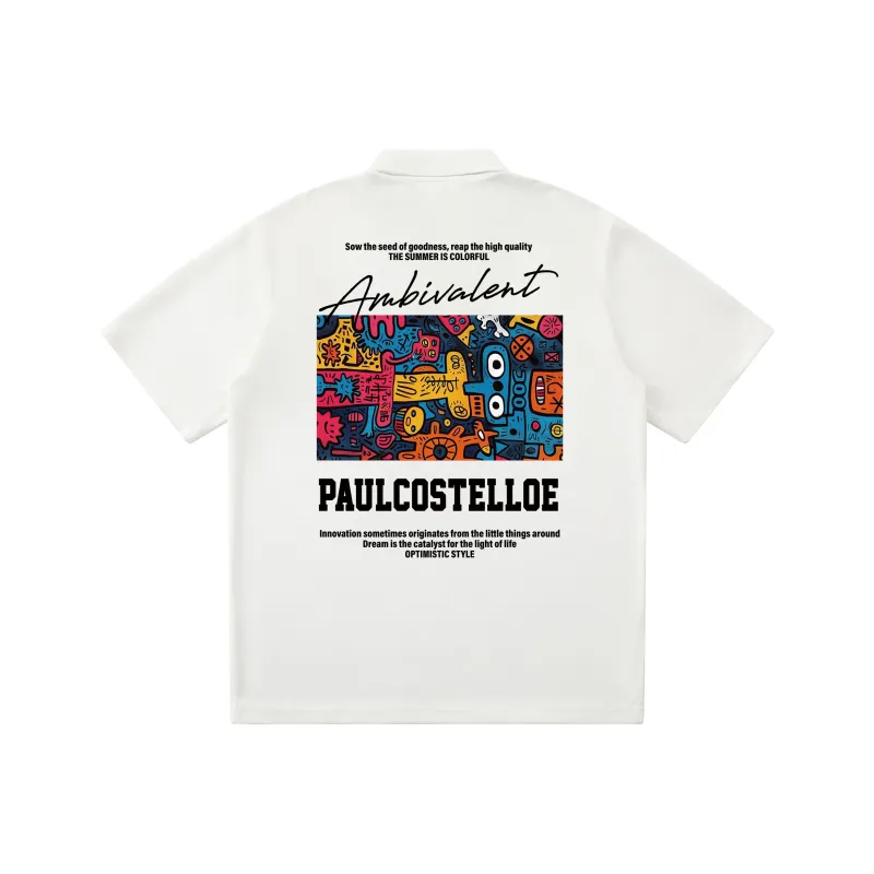 PAUL COSTELLOE Polo Shirt Unisex-5