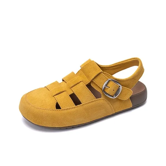 Martniel Roman Sandals Women's Earth Yellow-1