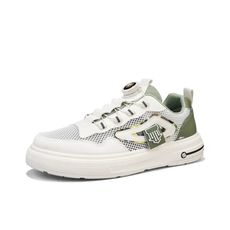Kuding Slip Resistant, Abrasion Resistant, And Balanced Low Top Skateboard Shoes Men's-5