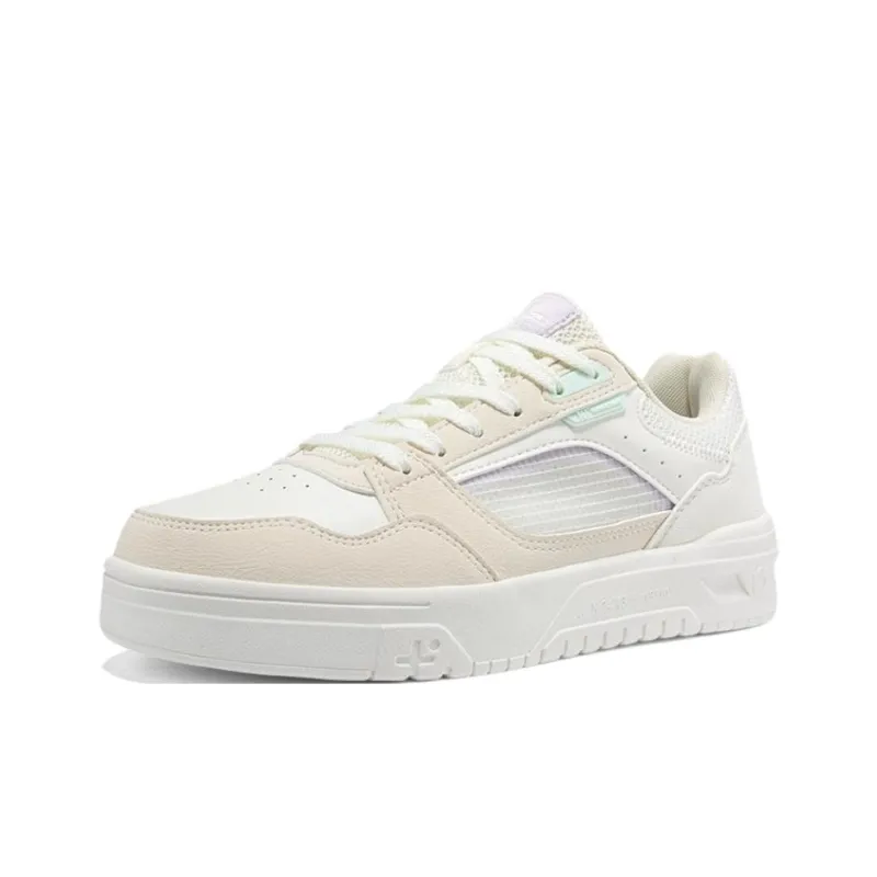 361° Slip Resistant Balance Low Top Skateboard Shoes Women's White Pink-2