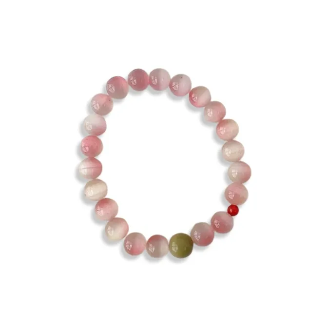 LuluCanaan Glass Cat Eye Bracelets Women's-4
