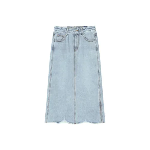 JESSYLINE Denim Long Skirt Women's