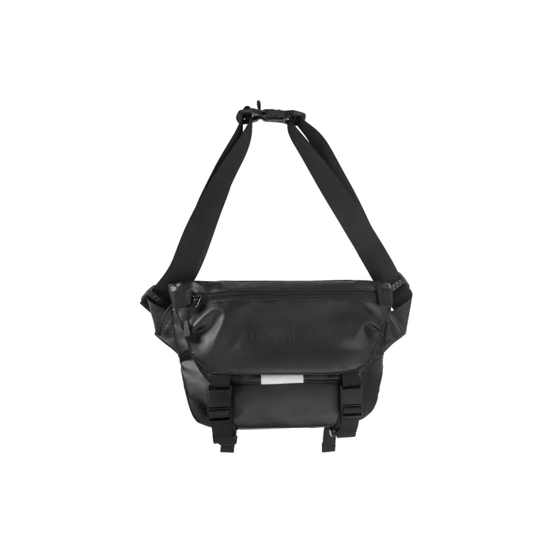 Debecca PU Sling Bag Men's Black/Silver-5