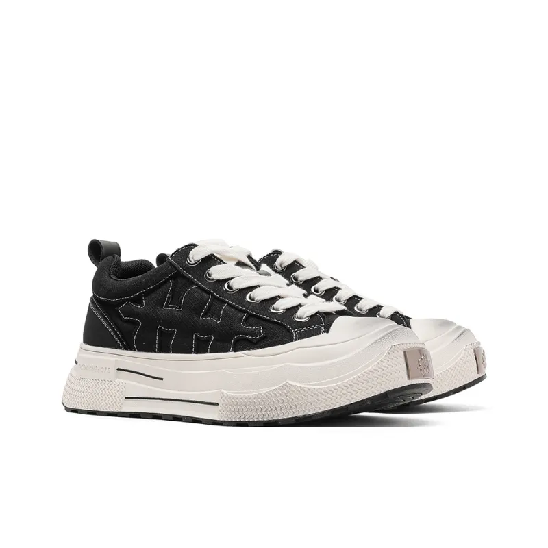 JIETEGONGYANG Slip Resistant, Abrasion Resistant, Breathable, Height Increasing Skateboard Shoes Men's-2