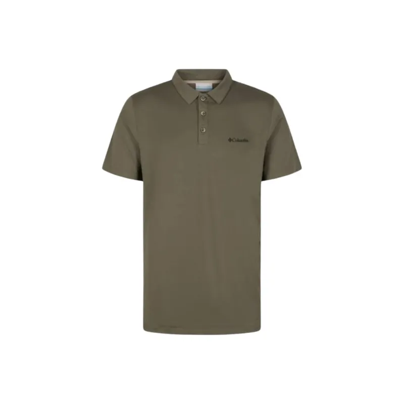 Columbia Polo Shirt Men's Dark Green-0