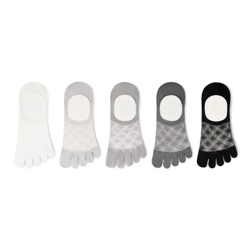 Primeet No Show Socks Men's 5 Pack-6