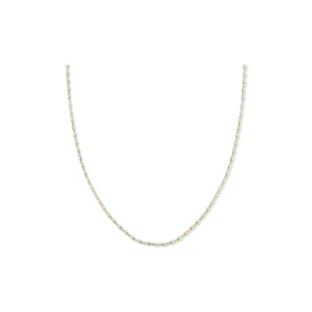 Agatha Metal Necklaces Women's Mint Green