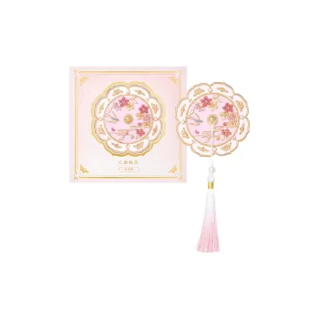 Gentle Welcome Chinese Fashion Trend Traditional Chinese Style Portable On The Go Bag Make Up Mirrors