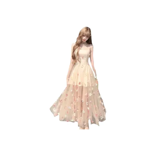 Mu Xiao Xin Slip Dresses Women's Dress