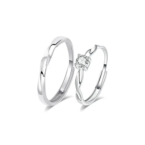 MISS TOOYA S999 Fine Silver Rings Unisex
