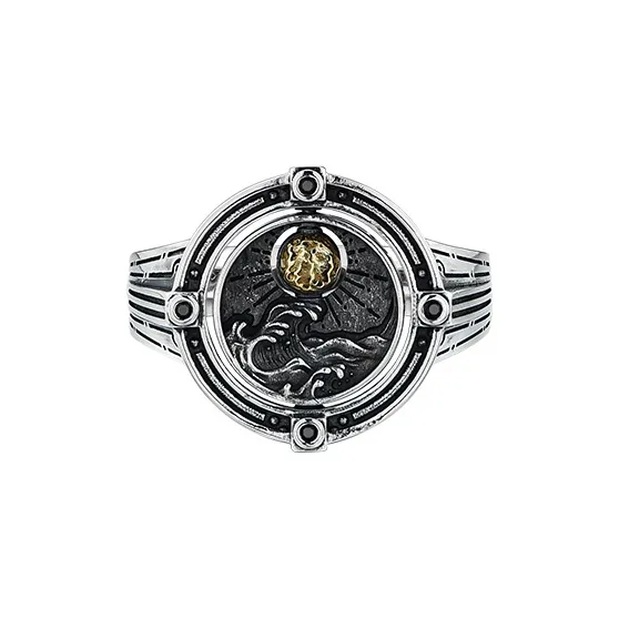 MYSH 925 Sterling Silver Rings Men's-1