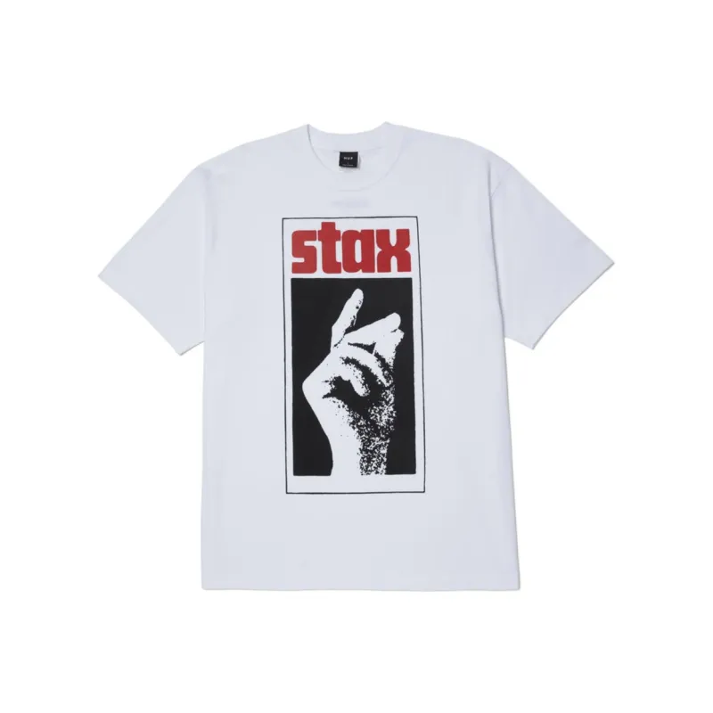 HUF T Shirts Men White-0