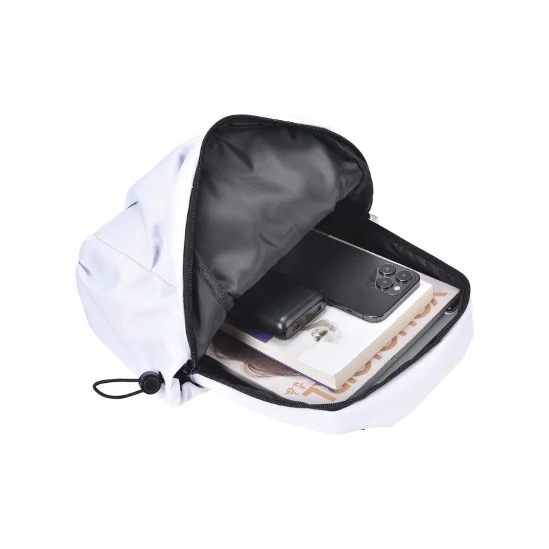 DRACONITE Polyester Backpack Regular Unisex Ecru-34