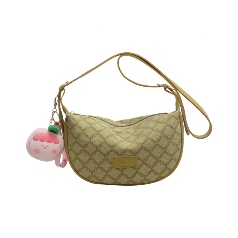SUN EARTH &U Fabric Shoulder Bag Unisex Multicolor-9