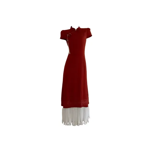 DOKZB Short Sleeved Dress Women's