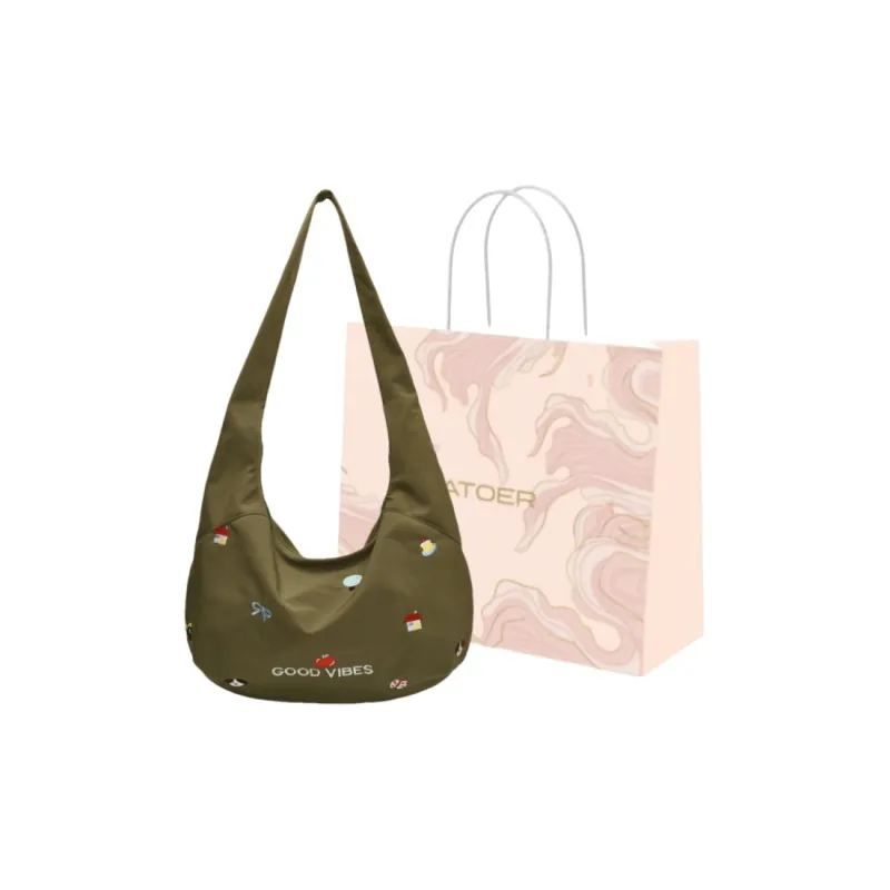 GATOER Canvas Bag, Shoulder Bag, Crossbody Bag Women's Multicolor-12