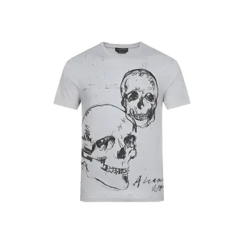 Alexander McQueen SS20 T Shirt Men's Gray