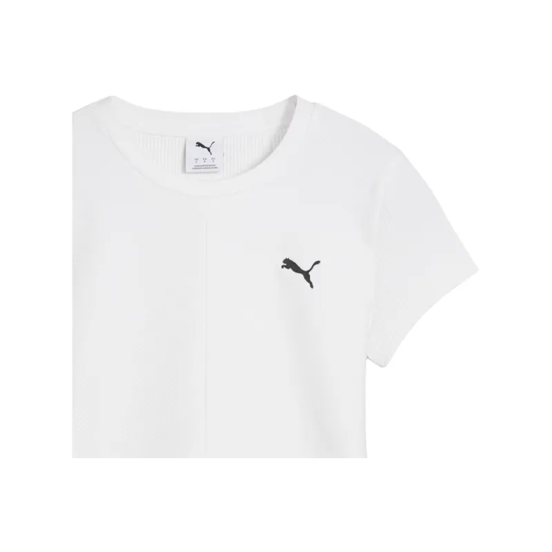 PUMA ESS Regular T Shirt Women's White-2