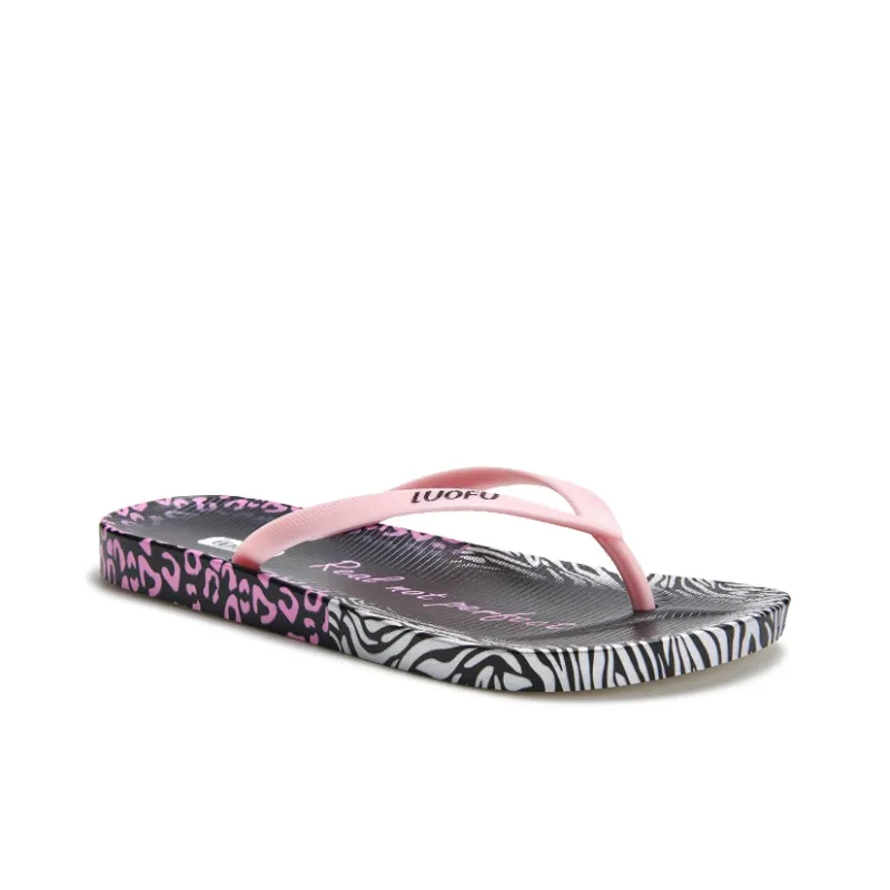 LUOFU Slip Resistant Flip Flops Women's-3