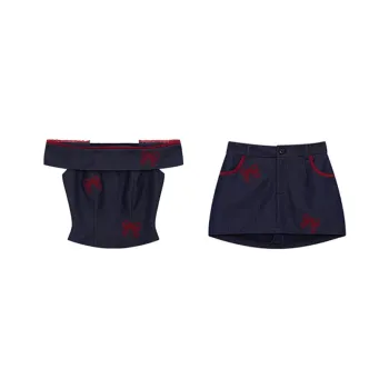 Aghr Two Piece Skirt Sets Women's