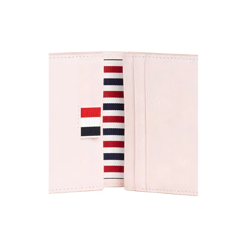 THOM BROWNE 4 Bar Tripe Embellished Cardholder-4