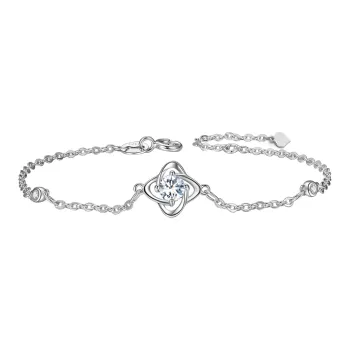 Lao Feng Xiang S925 Silver Bracelets Women's