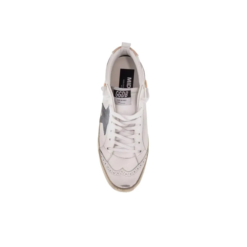 Golden Goose Low Top Skateboard Shoes Women's White-3