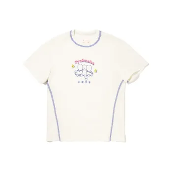 LiNing x TAKASHA,LIANMINGKUAN T Shirt Women's Ecru