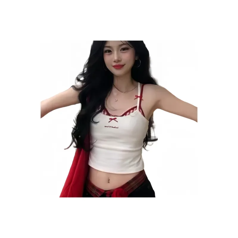 Cotton Gene Crop Tops Women's-8