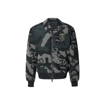 Jordan x PSG SS24 Jackets Coats Men's Black