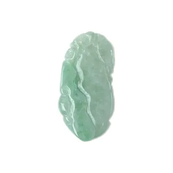 South Asia Bean Type Jadeite Pendants Unisex