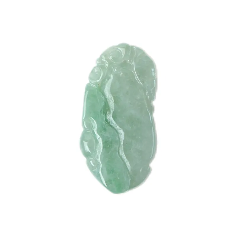 South Asia Bean Type Jadeite Pendants Unisex-0