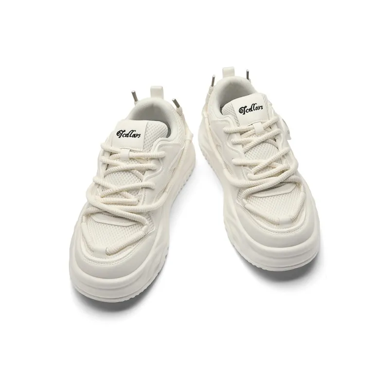 TCELLARS Abrasion Resistant Balance Lightweight Height Increasing Rebound Low Top Casual Shoes Men's-4