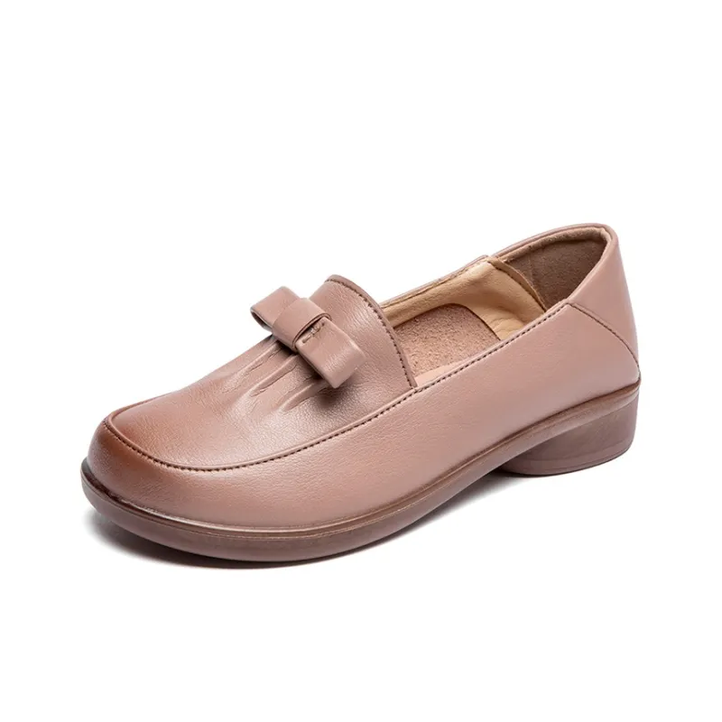 EGCHI Loafers Women's Black/Beige/Pink-13