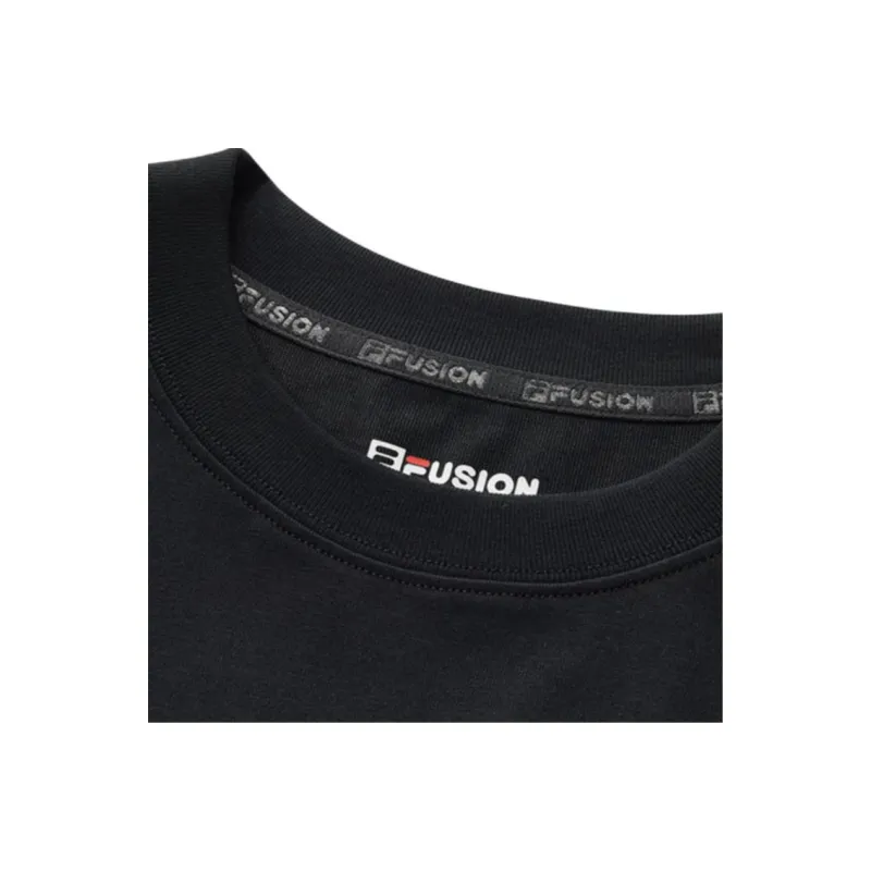 FILA FUSION QR Short Sleeved Dress Women's Jet Black BK-2