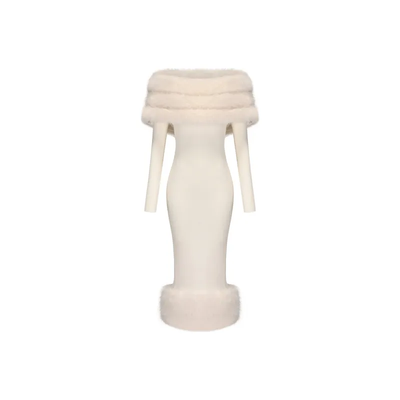 NANA JACQUELINE Long Sleeved Dress Women's White-0