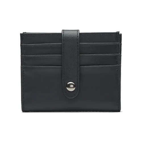 Cuneiform Top Grain Cow Leather Card Holder Unisex Multicolor