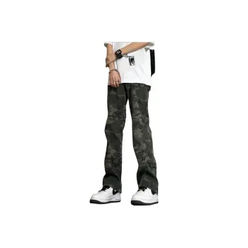 FALIAMS Jeans Unisex Camouflage